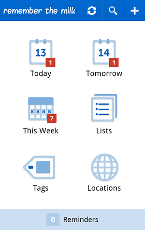 Dashboard screenshot