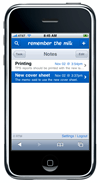 iPhone screenshot