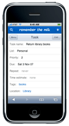 iPhone screenshot
